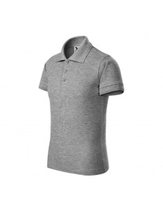 Malfini Pique Ανδρική Διαφημιστική Μπλούζα Κοντομάνικη σε Γκρι Χρώμα MLI-22212