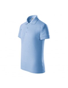 Malfini Pique Jr Mli22215 Μπλέ Ανδρική Διαφημιστική Μπλούζα Κοντομάνικη σε Μπλε Χρώμα MLI-22215