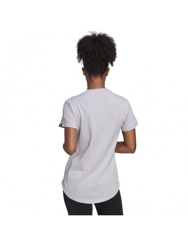 Adidas Κοντομάνικη Γυναικεία Μπλούζα Καλοκαιρινή Γκρι HT7247