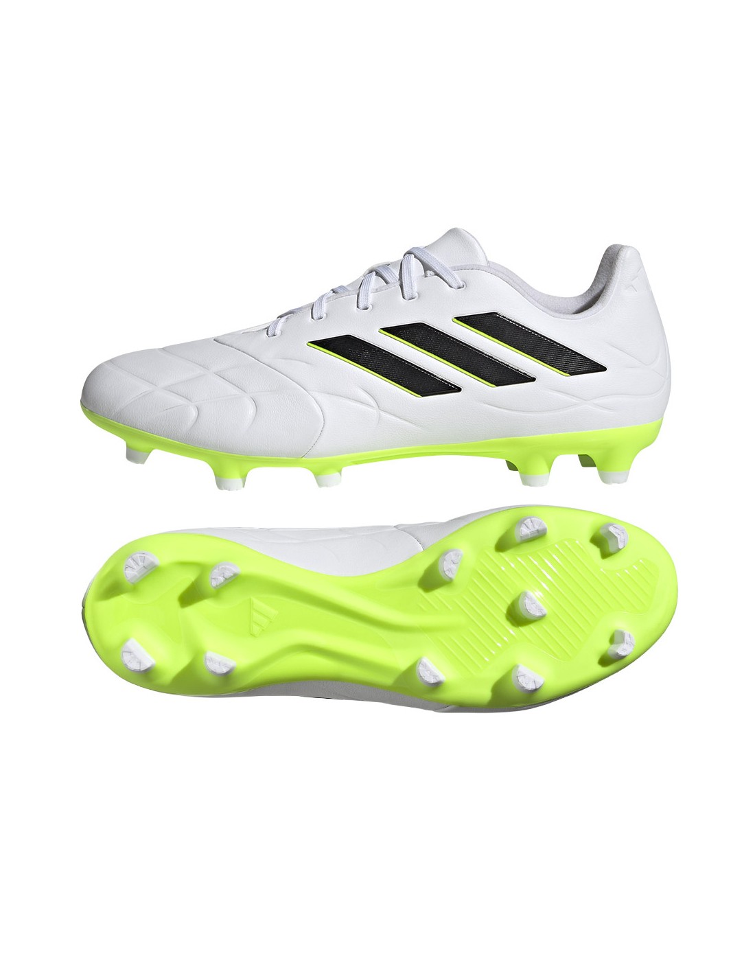 Adidas FG HQ8984 Χαμηλά Ποδοσφαιρικά Παπούτσια με Τάπες Λευκά