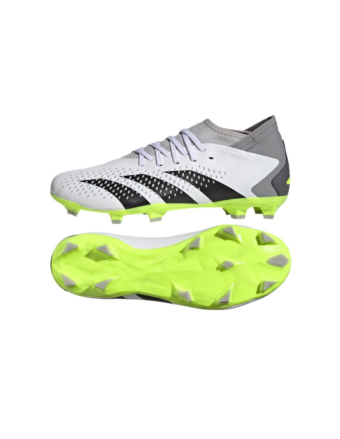 Adidas FG GZ0014 Χαμηλά Ποδοσφαιρικά Παπούτσια με Τάπες Λευκά