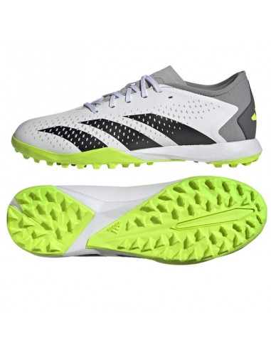 Adidas Accuracy.3 L TF GZ0003 Χαμηλά Ποδοσφαιρικά Παπούτσια με Σχάρα Cloud White / Core Black / Lucid Lemon