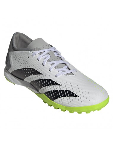 Adidas Accuracy.3 L TF GZ0003 Χαμηλά Ποδοσφαιρικά Παπούτσια με Σχάρα Cloud White / Core Black / Lucid Lemon