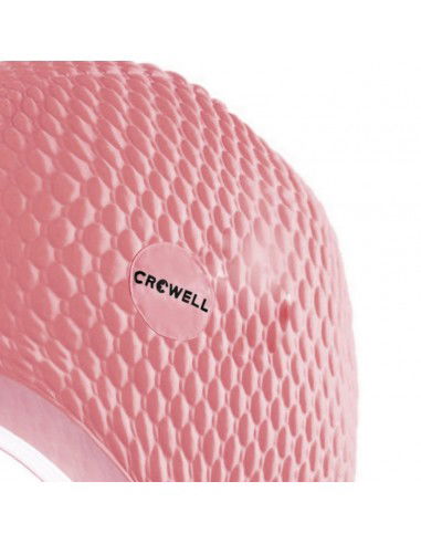 Crowell KOL.6 Σκουφάκι Κολύμβησης Ενηλίκων από Σιλικόνη Ροζ
