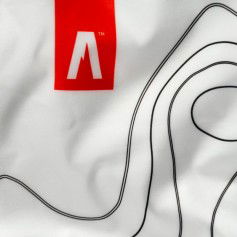 Alpinus Alp ALPTOPO3 Αθλητικό Περιλαίμιο Λευκό