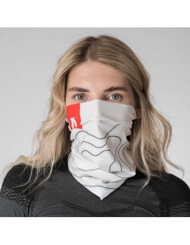 Alpinus Alp ALPTOPO3 Αθλητικό Περιλαίμιο Λευκό