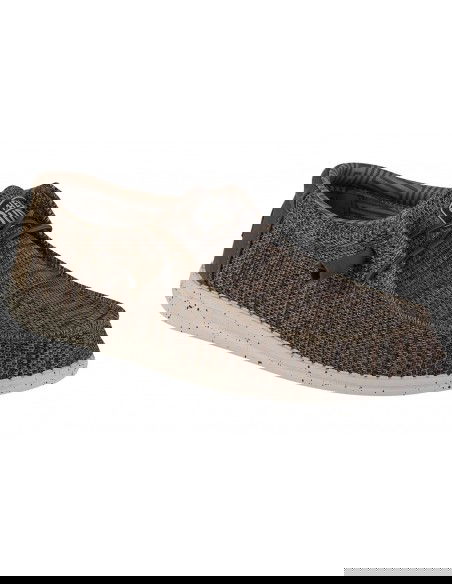 Hey Dude Wally Sox Ανδρικά Μοκασίνια σε Καφέ Χρώμα 40019-255