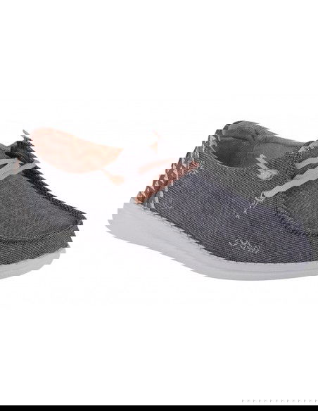 Hey Dude Wendy Γυναικεία Μοκασίνια σε Γκρι Χρώμα 40054-030