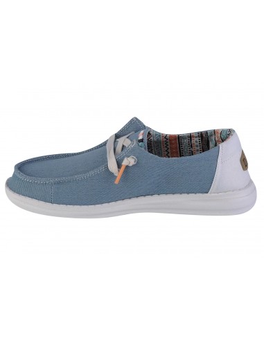 Hey Dude Wendy Γυναικεία Μοκασίνια σε Γαλάζιο Χρώμα 40054-4MH