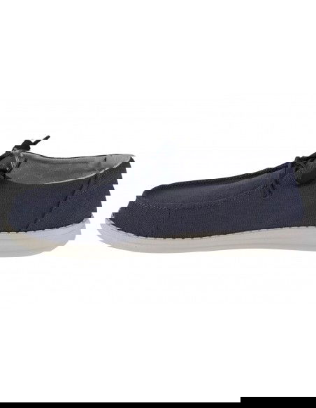 Hey Dude Wendy Chambray Γυναικεία Μοκασίνια σε Navy Μπλε Χρώμα 40058-4MQ