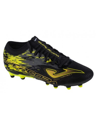 Joma Super Copa 2301 FG SUPW2301FG Χαμηλά Ποδοσφαιρικά Παπούτσια με Τάπες Μαύρα