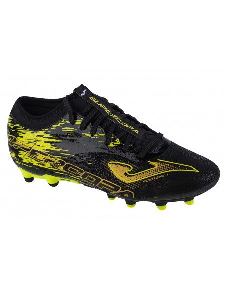 Joma Super Copa 2301 FG SUPW2301FG Χαμηλά Ποδοσφαιρικά Παπούτσια με Τάπες Μαύρα