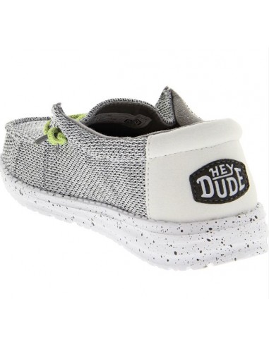 Hey Dude Ανατομικά Παιδικά Μοκασίνια Γκρι 40049-1KA