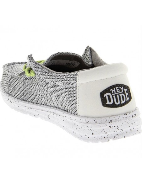 Hey Dude Ανατομικά Παιδικά Μοκασίνια Γκρι 40049-1KA
