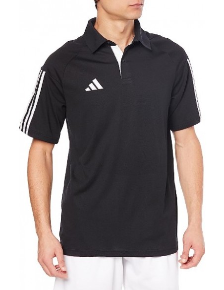 Adidas Tiro 23 Competition Ανδρικό T-shirt Κοντομάνικο Polo Μαύρο HK8051