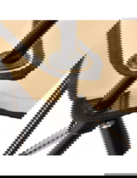 Meteor Seza Ξαπλώστρα-Πολυθρόνα Παραλίας Μπεζ 16556