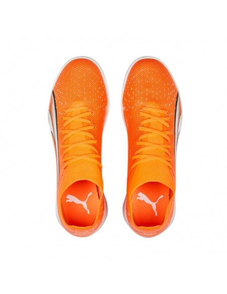 Puma Ultra Match TT 107220-01 Χαμηλά Ποδοσφαιρικά Παπούτσια με Σχάρα Πορτοκαλί