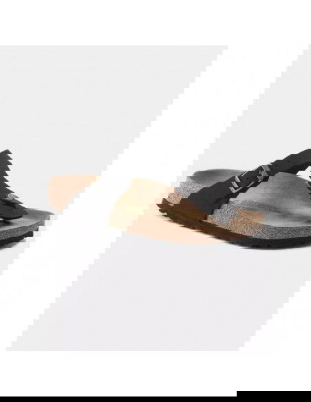 Birkenstock Gizeh Γυναικεία Σανδάλια Ανατομικά σε Μαύρο Χρώμα