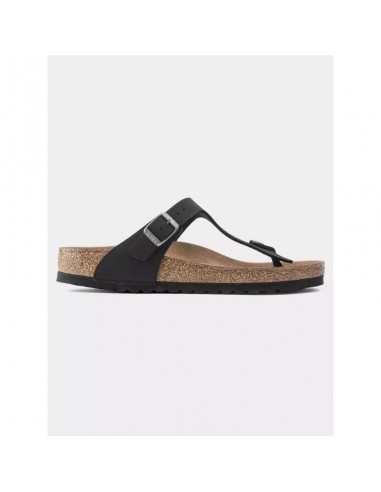 Birkenstock Gizeh Γυναικεία Σανδάλια Ανατομικά σε Μαύρο Χρώμα