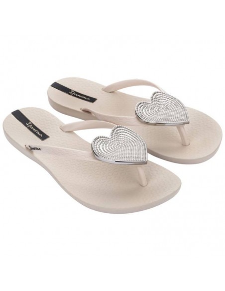 Ipanema Maxi Fashion II Σαγιονάρες Beige / Silver 82120-20859