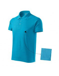 Polo shirt Malfini Cotton M MLI21244 turquoise