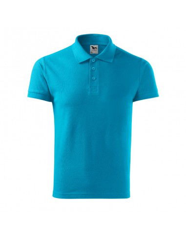 Polo shirt Malfini Cotton M MLI21244 turquoise