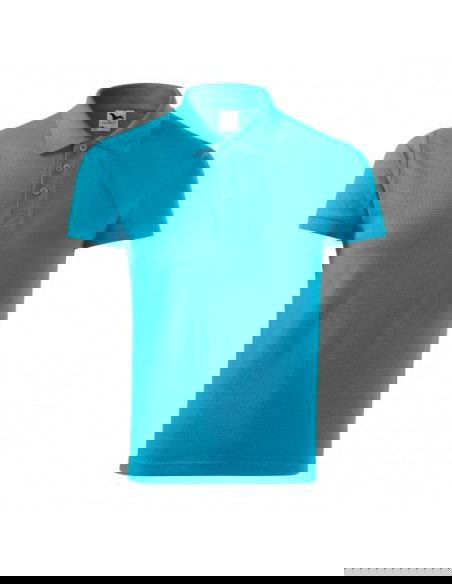 Polo shirt Malfini Cotton M MLI21244 turquoise