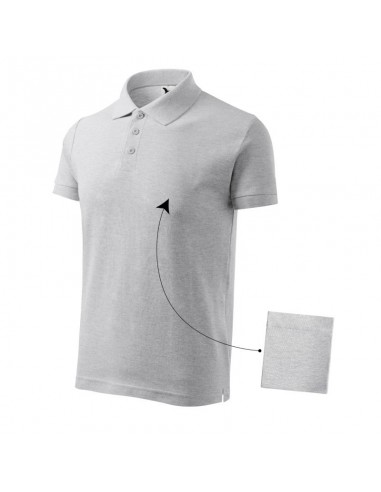 Malfini Ανδρική Διαφημιστική Μπλούζα Κοντομάνικη σε Γκρι Χρώμα MLI-21203