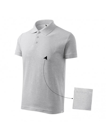 Malfini Ανδρική Διαφημιστική Μπλούζα Κοντομάνικη σε Γκρι Χρώμα MLI-21203