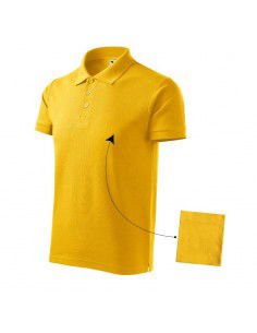 Polo shirt Malfini Cotton M MLI21204 yellow