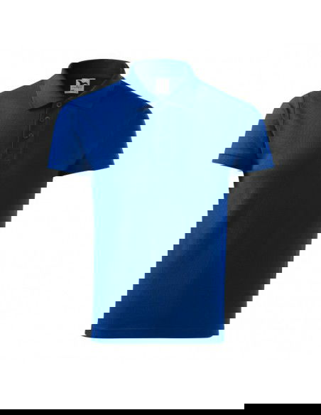 Polo shirt Malfini Cotton M MLI21205 cornflower blue