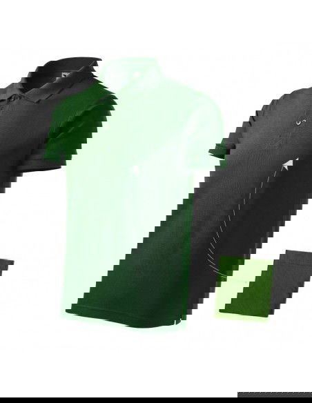 Malfini Cotton M MLI21206 polo shirt bottle green