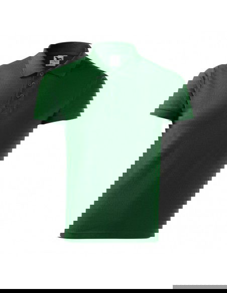 Malfini Cotton M MLI21206 polo shirt bottle green