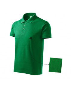 Polo shirt Malfini Cotton M MLI21216 grass green