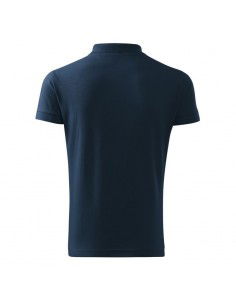 Malfini Cotton M MLI21202 navy blue polo shirt 2