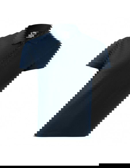 Malfini Cotton M MLI21202 navy blue polo shirt