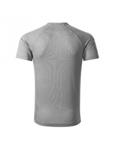 Malfini Ανδρικό Διαφημιστικό T-shirt Κοντομάνικο σε Γκρι Χρώμα MLI-17512