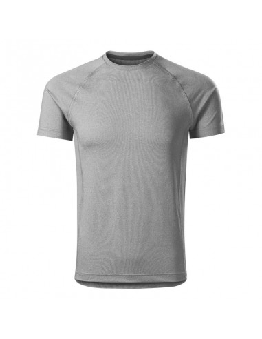 Malfini Ανδρικό Διαφημιστικό T-shirt Κοντομάνικο σε Γκρι Χρώμα MLI-17512