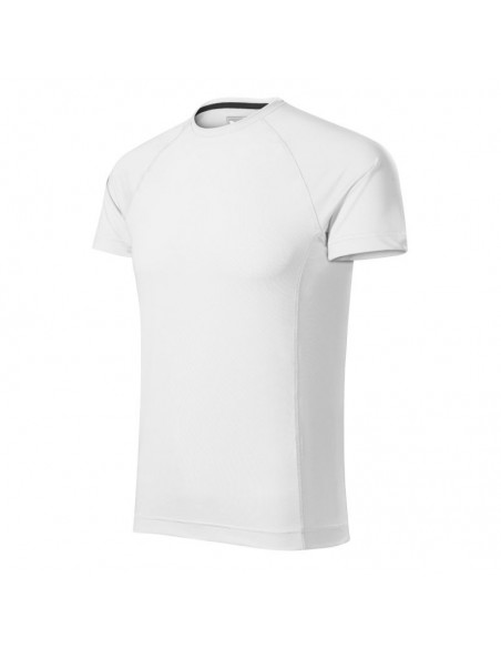 Malfini Ανδρικό Διαφημιστικό T-shirt Κοντομάνικο σε Λευκό Χρώμα MLI-17500