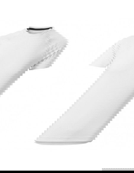 Malfini Ανδρικό Διαφημιστικό T-shirt Κοντομάνικο σε Λευκό Χρώμα MLI-17500