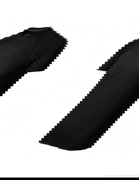 Malfini Ανδρικό Διαφημιστικό T-shirt Κοντομάνικο σε Μαύρο Χρώμα MLI-17501