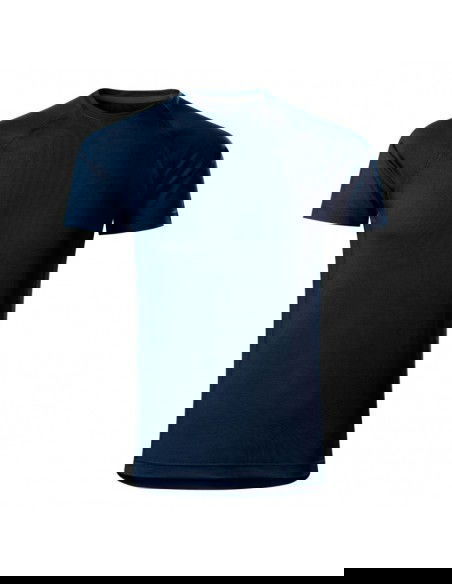 Malfini Ανδρικό Διαφημιστικό T-shirt Κοντομάνικο σε Navy Μπλε Χρώμα MLI-17502