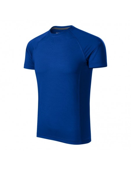 Malfini Ανδρικό Διαφημιστικό T-shirt Κοντομάνικο σε Μπλε Χρώμα MLI-17505