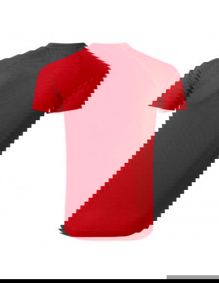 Malfini Ανδρικό Διαφημιστικό T-shirt Κοντομάνικο σε Κόκκινο Χρώμα MLI-17507