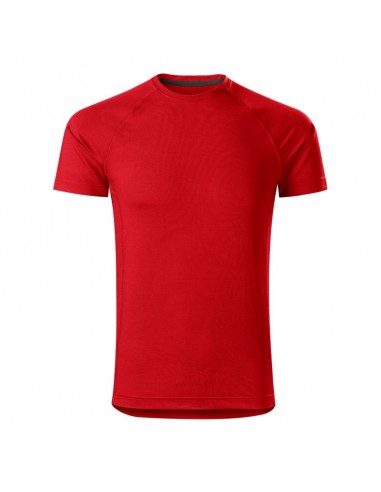 Malfini Ανδρικό Διαφημιστικό T-shirt Κοντομάνικο σε Κόκκινο Χρώμα MLI-17507