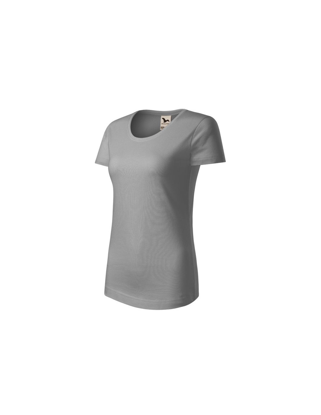 Malfini Ανδρικό Διαφημιστικό T-shirt Κοντομάνικο σε Γκρι Χρώμα MLI-17125