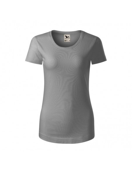 Malfini Ανδρικό Διαφημιστικό T-shirt Κοντομάνικο σε Γκρι Χρώμα MLI-17125