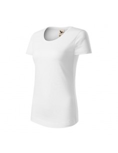 Malfini Ανδρικό Διαφημιστικό T-shirt Κοντομάνικο σε Λευκό Χρώμα MLI-17100