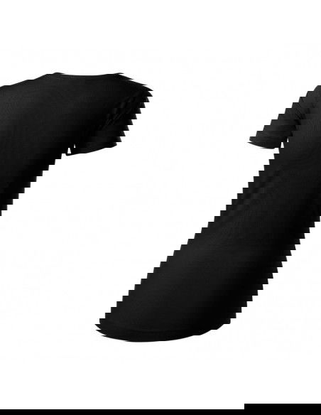 Malfini Ανδρικό Διαφημιστικό T-shirt Κοντομάνικο σε Μαύρο Χρώμα MLI-17201