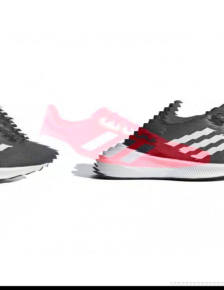 Adidas Runfalcon 3 HP7547 Ανδρικά Αθλητικά Παπούτσια Running Better Scarlet / Cloud White / Core Black